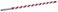 Milwaukee 48-13-5870 Heavy Duty Solid Center Ship Auger Bit, 7/8 in Dia x 18 in OAL, 15 in L Spiral Flutes