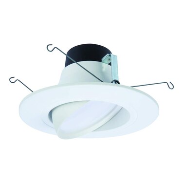 HALO 5 and 6 in. 2700K Color Temperature Integrated LED Recessed Retrofit Adjustable White Downlight Module, 614 Lumens