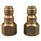 Milton 1808 3/8" FNPT P Style Plug - Box of 10