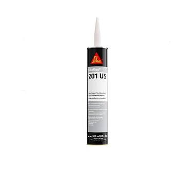 Sikaflex 201 US 1-Component Polyurethane Sealant Aluminum 300ml Cartridge
