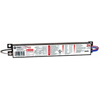 GE Lighting 74473 GE240RS-MV-N-DIY LFL ProLine Electronic Multi-Volt Program / Rapid Start Ballast for 2 or 1- F40 or F34T12