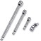 StrugDeas 4 Piece 3/8 Inch Drive Extension Bar Set, 3/8 Inch Drive Socket Extension Set Includes 3, 6, and 10 Inch Extensions and 3/8 Inch drive Universal Joint Socket