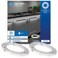 GE Lighting LED Tape Light Plug-In Strip Light, Cool White, 20 Foot