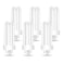 Circle (6 Pack) PLT-26W 841, 4 Pin GX24q-3, 26 Watt Triple Tube, Compact Fluorescent Light Bulb