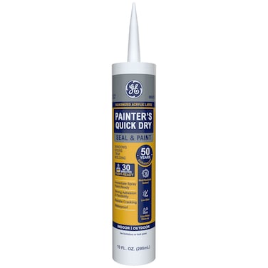 GE Sealants &amp; Adhesives-2709186 Paint Projects Painter's Quick Dry - White , 10.1 Ounce