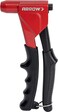 Arrow RT200M Headless One-Handed Rivet Tool, Manual Riveter for Metal, Fabric, Leather, and Auto Repair, Uses 1/8-Inch, 3/16-Inch, 5/16-Inch Rivets