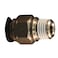 Milton s-2200-9 Straight - Tube 3/8" OD - 1/4" MNPT