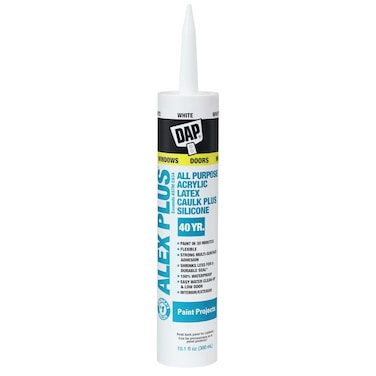 18152 DAP Caulk, 10.1 oz, White