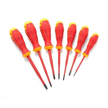 Fluke IKSC7 Insulated 7 Units Screwdriver Kit, 1000V