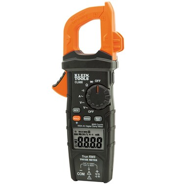 Klein Tools CL600 True RMS Digital AC Auto-Ranging Cordless Clamp Meter Kit