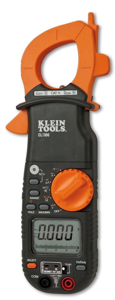 Klein CL1100 400A AC Clamp Meter with Temperature