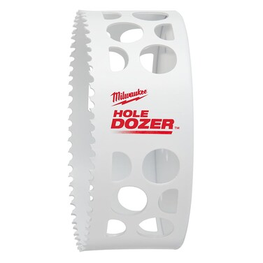 Hole Dozer Hole Saw, Bi-Metal, Blk, 5-1/2In
