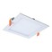 HALO HLB 6 in. Square 3000K Color Temperature New Construction or Remodel Canless Recessed Integrated LED Kit