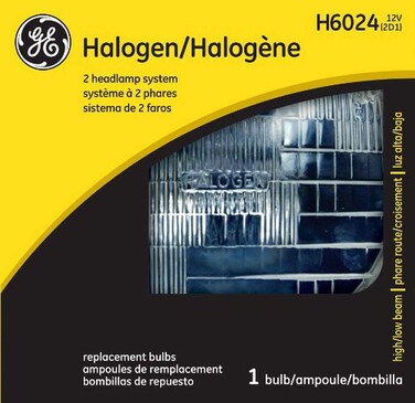 GE Lighting H6024 Standard Automotive Halogen Sealed Beam Replacement Bulb