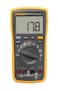 Fluke 17B+ Digital Multimeter, for Electrical Applications, Measures AC/DC Voltage 100V, Current Measurements to 10A, Resistance, Continuity, Diode, Capacitance, Frequency, and Temperature Testing