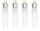GE (Case of 4) 61361 - F54T5/841ECO/PRO 54-Watt 4100K, High Lumen, Straight T5 Fluorescent Tube Light Bulb