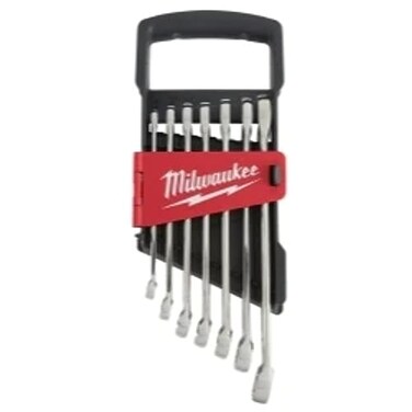 Milwaukee MAX BITE Combination Metric Wrench Set (7-Piece)