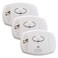FIRST ALERT Plug-In Carbon Monoxide Detector with Battery Backup, (Pack of 3), CO605