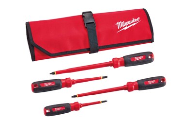 Milwaukee 48-22-2204 4-Piece Insulated Screwdriver