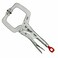 Locking C-Clamp, 11In, Chrome Plated, 1Pc