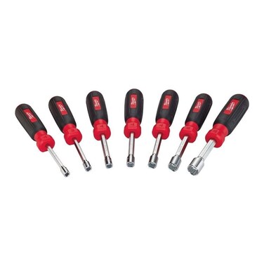 Milwaukee 48-22-2417 7-Piece Hollow Shaft Metric Nut Driver Set