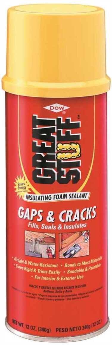 DOW CHEMICAL 157901 Great Stuff Expanding Spray Foam Sealant, 12 oz - 441002