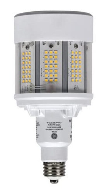 GE LED50ED23.5/730 Omni Directional LED Replacement for 100W HID, uses only 50W, ED23.5 Shape, EX39 Base, 3000K, 7500 Lumens, Ballast Bypass (Direct Wire) (GE 93112115)