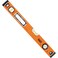 Klein Tools 935L Level, 24-Inch Magnetic Bubble Level with Adjustable Vial and Top V-Groove, High Viz Orange