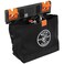 Klein Tools BC510S Bucket Work Center Hardware Tool Pouch with Carabiner, Magnetic, S Hook Rail System Accessory for Lineman Tools