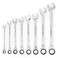RYOBI 8 Pc. Metric Ratcheting Combination Wrench Set