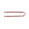 Klein Tools 87473 Deceleration Lanyard, Klein-Lite Fixed Length Twin-Leg Nylon Webbing Lanyard with 3 Klein-Lok Locking Snap-hooks, 6-Foot
