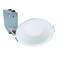 HALO LCR6 Series 6 in. Selectable Round Canless Integrated LED Recessed Retrofit LED Module with White Trim 3000 Lumens