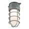 HALO All Pro VT1730 All-Pro Gray Outdoor Integrated Vapor Tight Wall or Ceiling Mount LED Flood Light, White