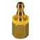 Milton 1705-6 3/8" FNPT 3/8" ID Push On and Lock Fitting - Box of 10