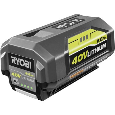 Ryobi OP4026A Genuine OEM 40V High-Capacity Lithium Ion Battery w/ Onboard Fuel Gauge