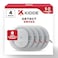 Kidde Hardwired Smoke Detector, AA Battery Backup, Interconnectable, LED Warning Light Indicators, 4 Pack