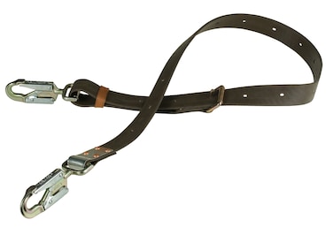 Klein Tools KG5295-8L Positioning Strap with 6-1/2-Inch Snap Hook, 8-Feet Long