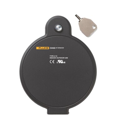 Fluke FLUKE-CV401 4" Infrared Window with Security Key Door Latch, 7.45" x 5.79", 100 mm