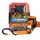 Gorilla 92002 2 Pk 1" X 16' Self Locking Retractabe Ratchet Strap W/Orange Gorilla-Grip Handle W/Cap Locks (Orange Webbing)