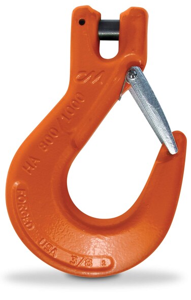 CM 657720 Clevlok Sling Dual Rated Hook with Latch for Use with HA800 or HA1000, 15,000 lb Work Load Limit, 1/2" Size