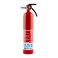 First Alert HOME1 Rechargeable Standard Home Fire Extinguisher UL Rated 1-A:10-B:C, Red