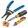 Klein Tools 80018P Tool Kit with Wire Stripper, Screwdriver, Non-Contact Voltage Tester, GFCI Outlet Tester, Residential Tool Kit, 4-Piece