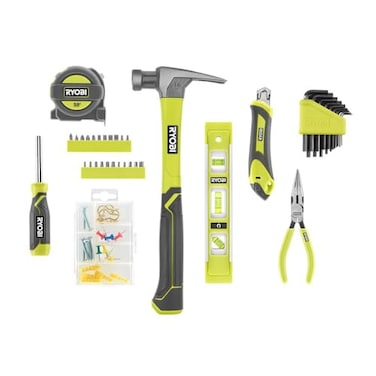 Ryobi 75 piece Homeowner Hand Tool Kit