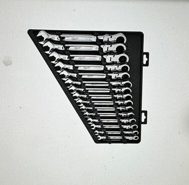 Milwaukee 15 Piece Metric Flex Head Wrench Set