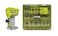 RYOBI ONE+ 18V Cordless Compact Fixed Base Router with 24-Piece Router Bit Set
