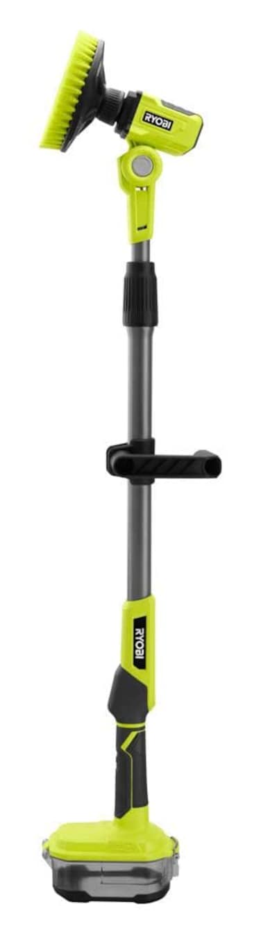 RYOBI 18-Volt ONE+ Cordless Telescoping Power Scrubber P4500 (Tool Only)