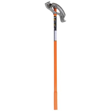 Klein Tools 51607 Aluminum Conduit Bender Full Assembly, 3/4-Inch EMT, 1/2-Inch Rigid, Wide Foot Pedal, Benchmark Symbols and Angle Setter