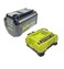 RYOBI 40V 7.5 Ah High Capacity Battery and Charger Starter Kit, OP40753-06VNM