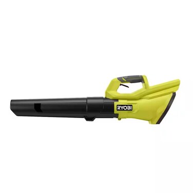 RYOBI 40-Volt Lithium-Ion Cordless Variable-Speed 120 MPH 550 CFM Leaf Blower (Tool-Only); Battery and Charger Not Included, Green, RY40LB01B