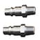 Milton 1839BK 1/4" MNPT H Style Plug - Box of 100